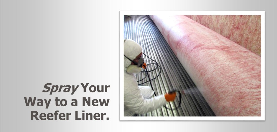 Fix torn or damaged reefer liner and reefer walls fast